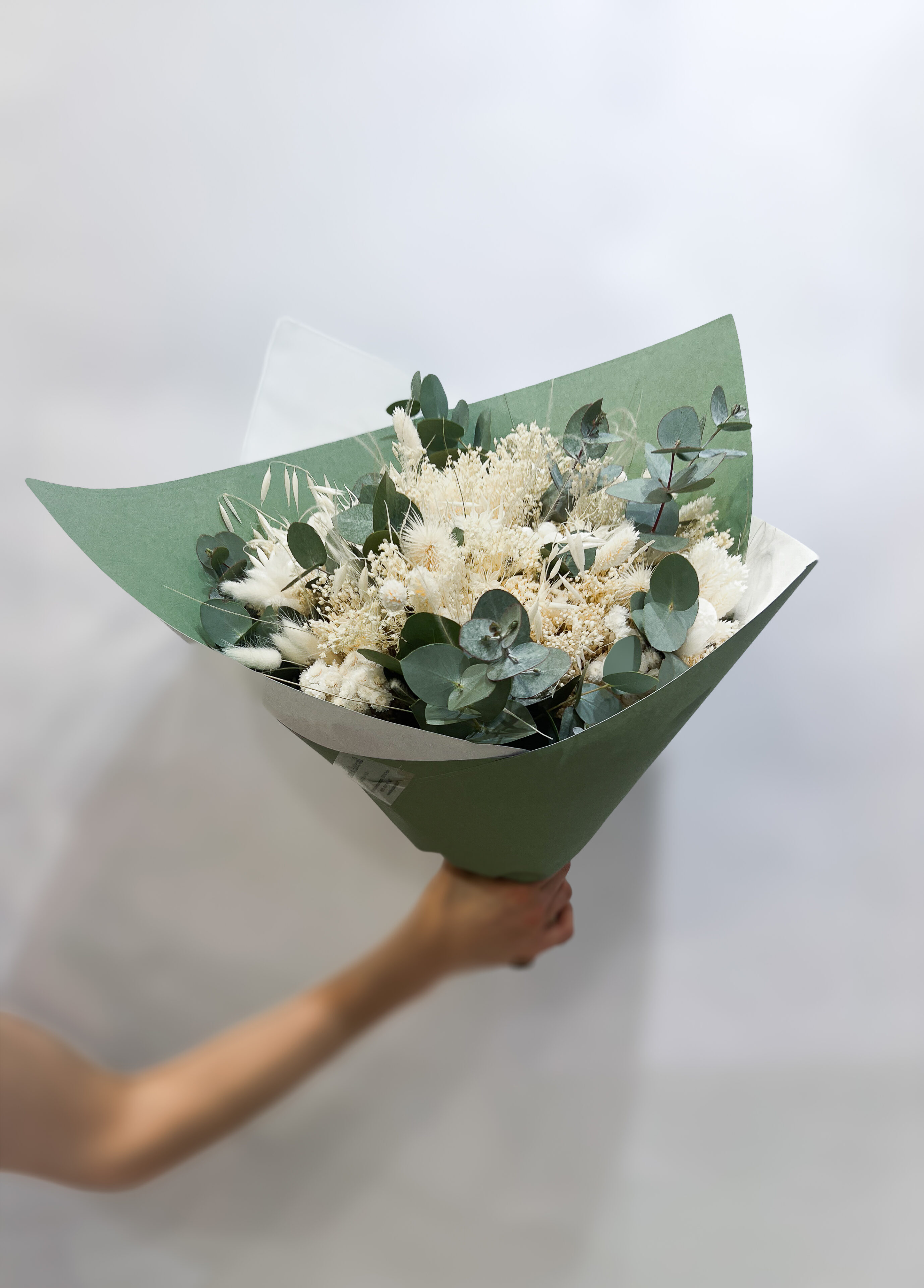 bouquet de fleurs séchées naturelles