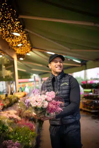 bouquet sur mesure fleuriste